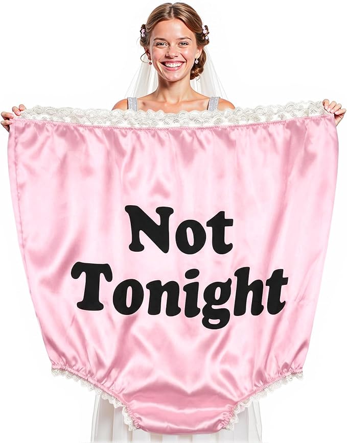 Hosrnovo Funny Underwear for Women, 28Inches Big Granny Panties Gag
