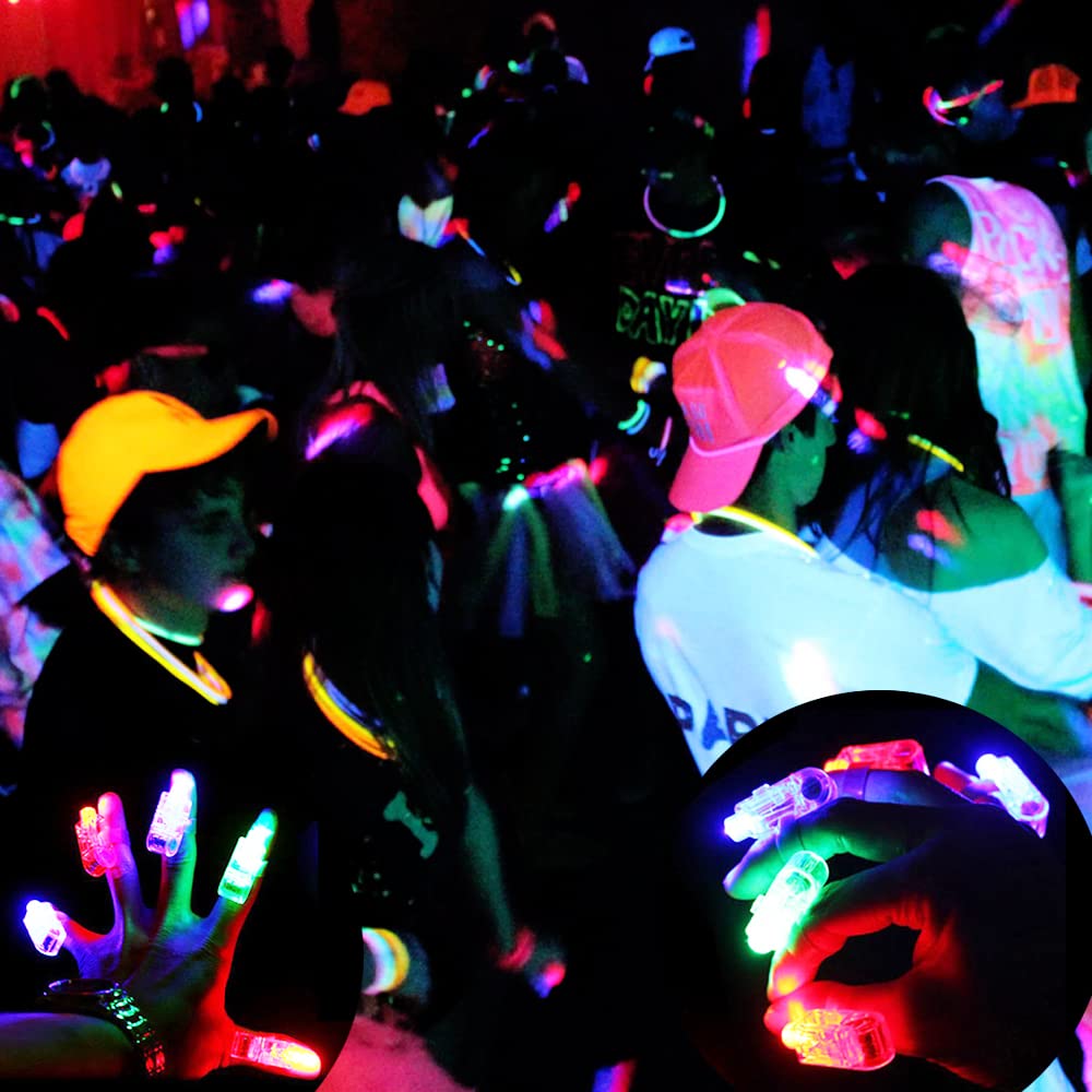 Novelty Place 40Pcs LED Party Finger Lights for Kids with
