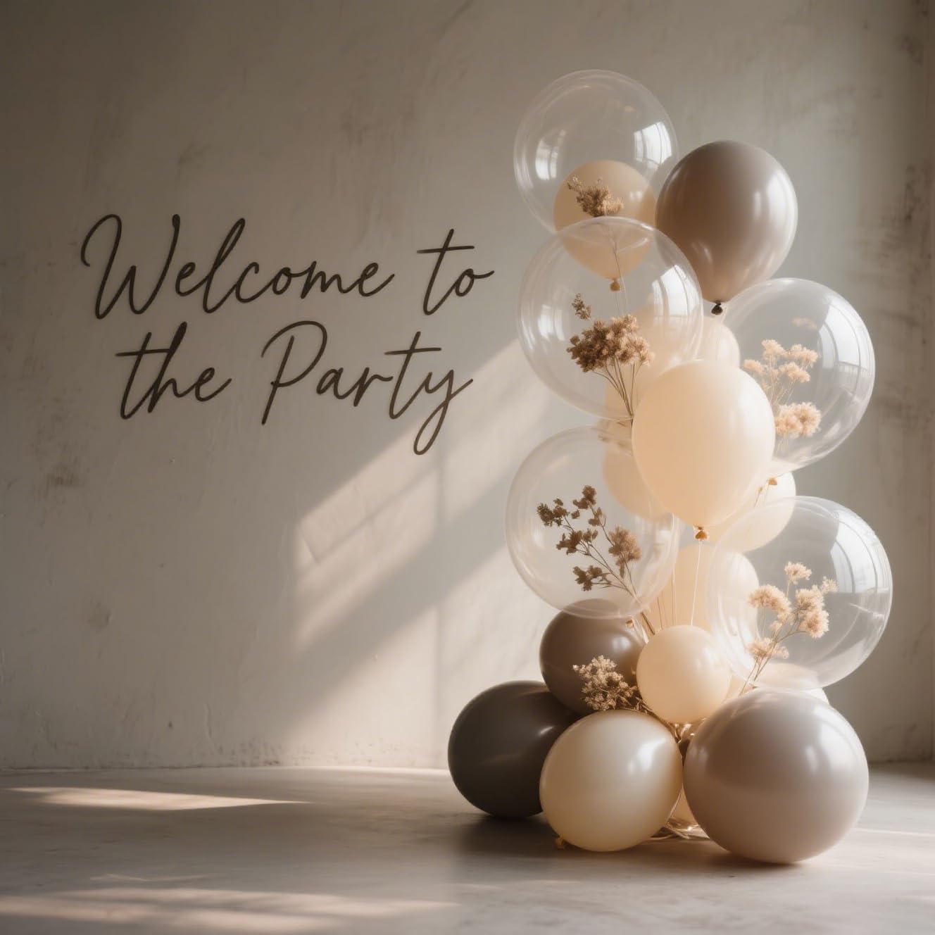 DRWKAY Clear Balloons 100 Pack, 12 Inch Latex Helium Transparent