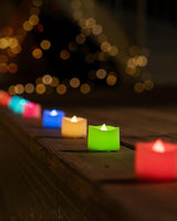 Homemory Multi Color Changing Tea Lights Battery Operated, 7-Color