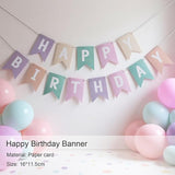 First Birthday Decorations for Girl Complete Party Set with