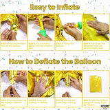 KatchOn, Gold Number 4 Balloons - Big, 40 Inch | 4 Birthday Balloon