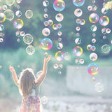 Transparent Bubble Garlands Mermaid Party Decoration Colored Flat