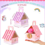 100 Pcs 16 Sets Unicorn Party Favor Mini Unicorn Stuffed Animals