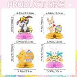 Easter Party Decorations Set Happy Easter Banner Bunny Egg Hanging