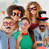Casino Theme Party Decorations Tumwisk 30PCS Las Vegas Photo Booth
