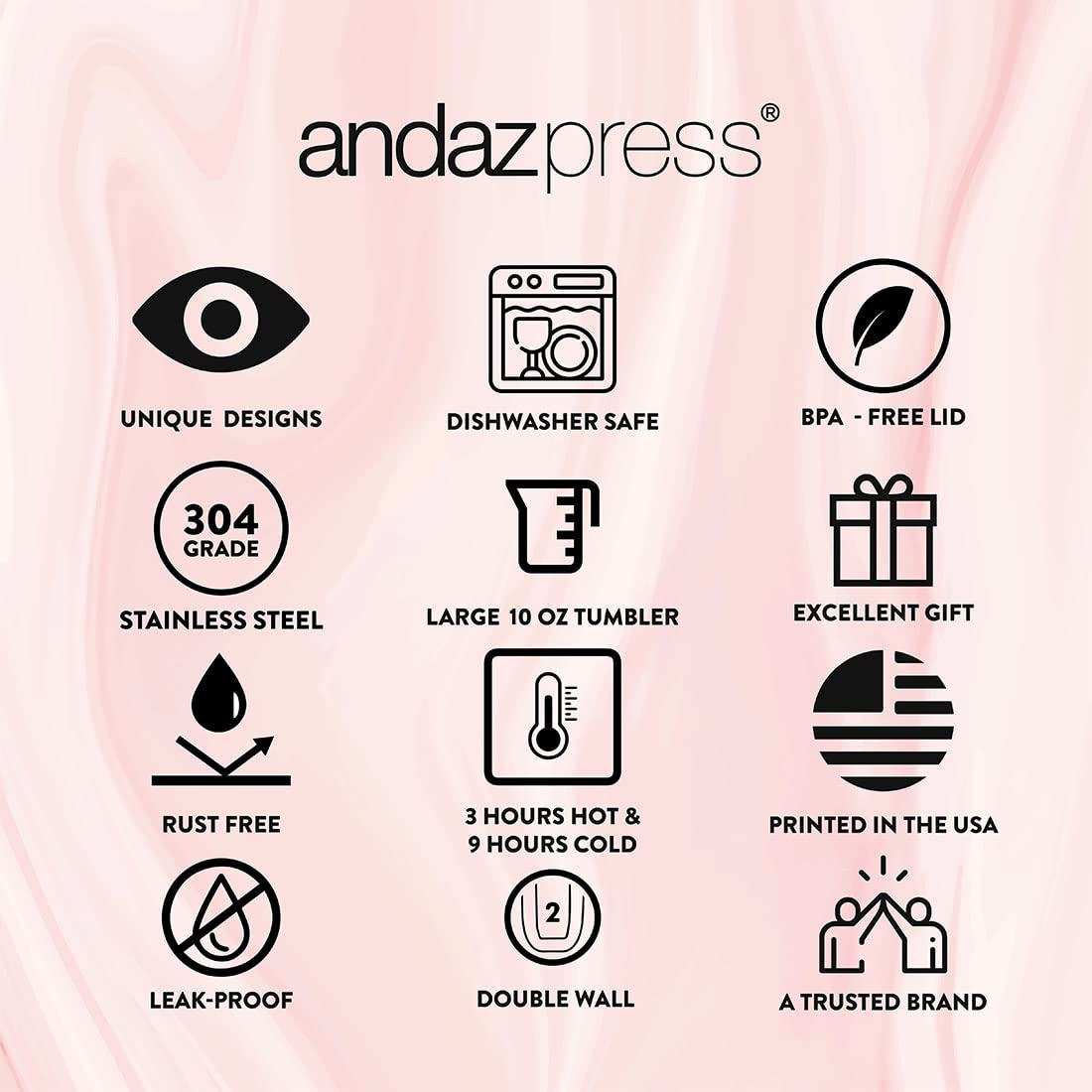 Andaz Press Personalized Kids Tumbler Ballet Shoes Kids Stainless