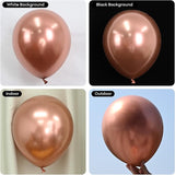 Retro Blush Pink Balloons, 60 Packs 12 Inch Dusty Pink Metallic