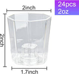 Light Up Shot Glasses Set of 24 Party Favors Adults Shot Cups for