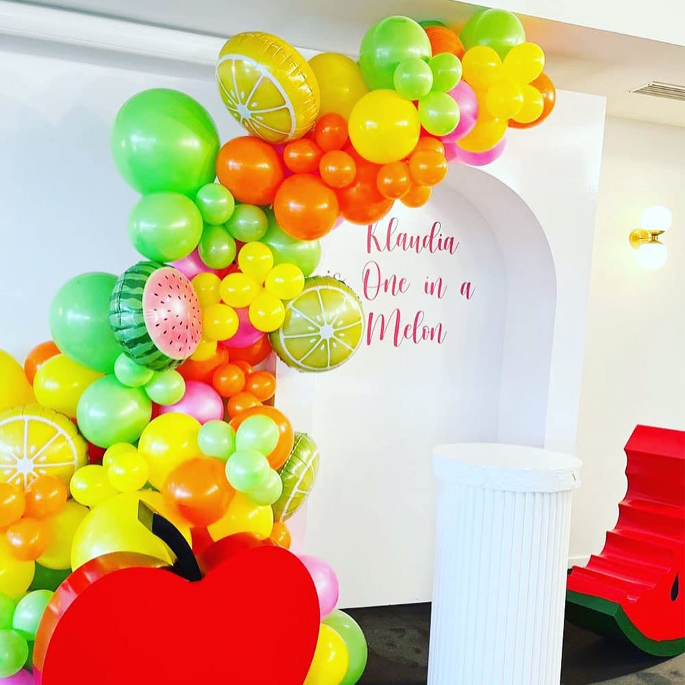 149pcs Twotti Fruity Balloon Arch Kit - Pastel Pink Yellow Green