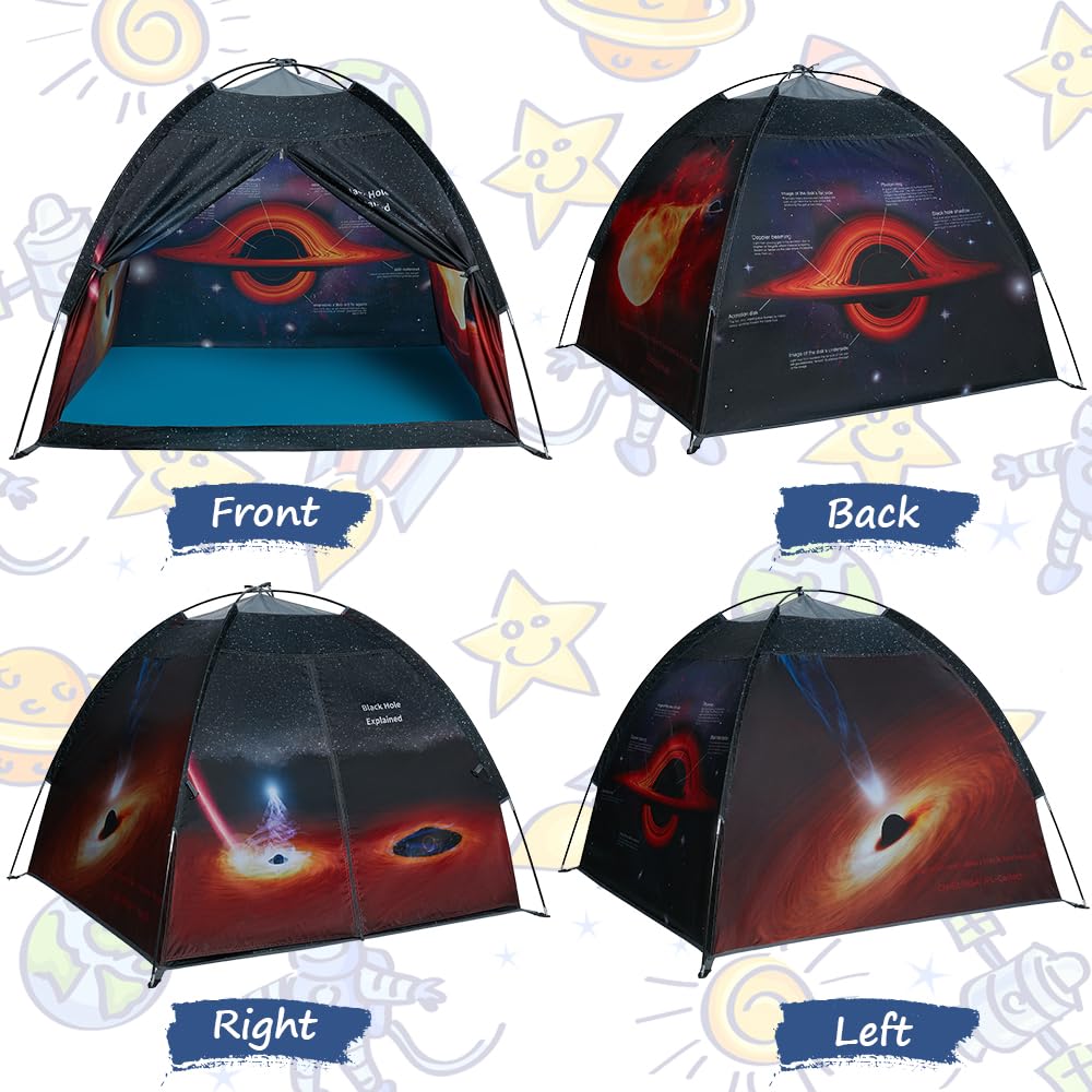 Mnagant Black Hole Play Tents- Space World Dome Tent Playhouse-