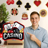 Casino Theme Birthday Party Decorations Las Vegas Casino Night Poker