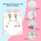 Gender Reveal Party Games Bear Theme Baby Gender Reveal Voting