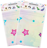 WERNNSAI 2PCS Unicorn Table Cloths - Unicorn Birthday Decorations