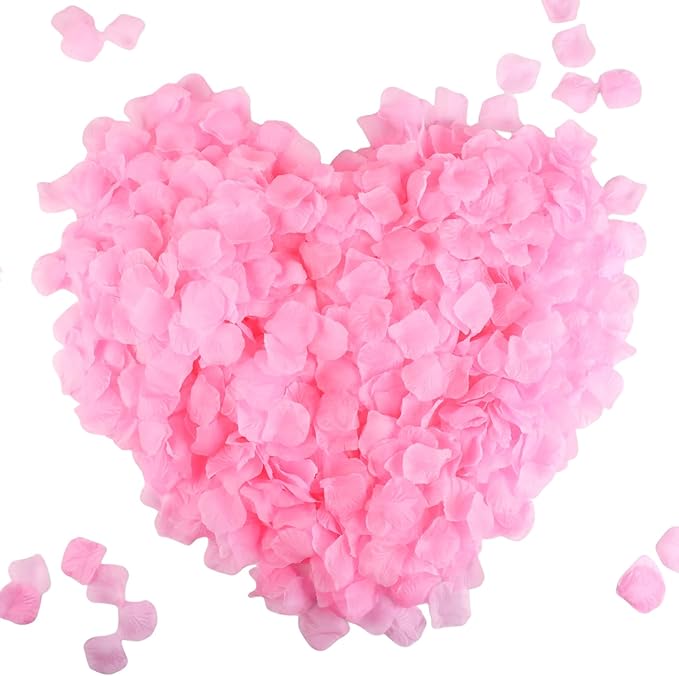 CODE FLORIST 2200 PCS Silk Flower Rose Petals for Wedding Decorations