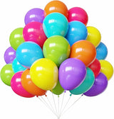 YMSZ Rainbow Balloons, 67pcs 12 Inch Colorful Party Balloons for