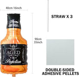 Whiskey Bottle Beer Cup Balloons Set of 2 Whiskey Bottle Beer Mug