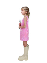 Sinkawa Jackets Girls Sequin Dress Sparkly Sleeveless Costume Prom