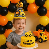 345 Pcs Construction 2nd Birthday Party Supplies Dump Truck Two