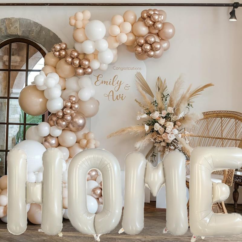 LAOREI 40 Inch HOME Letter Balloon - Housewarming Party Decorations