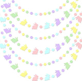 Easter Garland Bunny Hanging Garland Easter Bunny Banner Rabbit