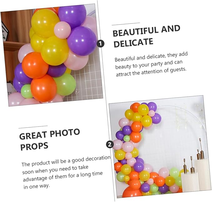 Easter Party Decorations Balloon Set with Banner Pendant and Hanging