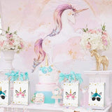 24 PCS Party Favor Bags for Unicorn Party Supplies Goody Treat Candy