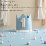 First Birthday Decorations for Boy - Complete Party Set with High