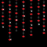 Red-Black Graduation-2026 Class Party-Decorations Garland - Congrats