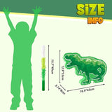 WERNNSAI Dinosaur Piñata - Watercolor Green Dinosaur Piñata Birthday