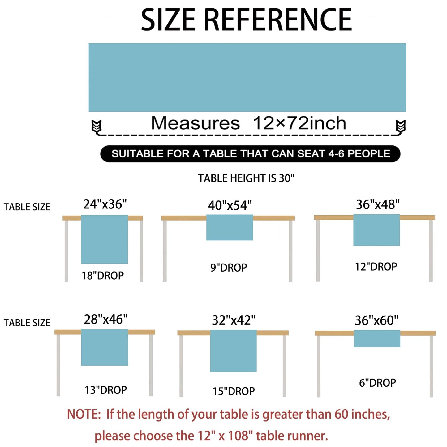 TCBESTO 2 Pack Orange Sequin Table Runner 12 x 72 Inch - High Density