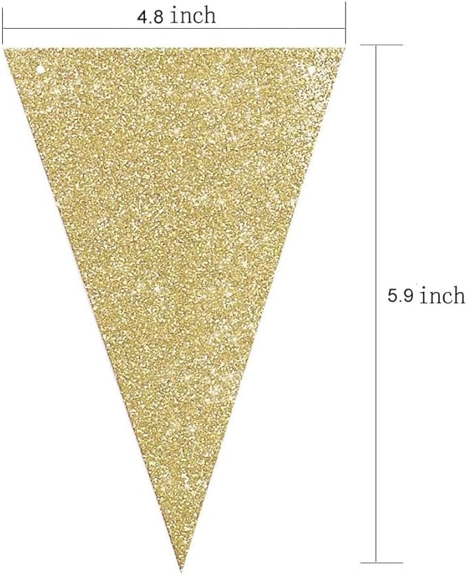 Black Gold Graduation Decorations 2026/Glitter Black and Gold Party