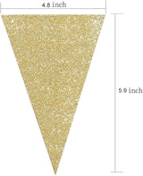 Black Gold Graduation Decorations 2026/Glitter Black and Gold Party