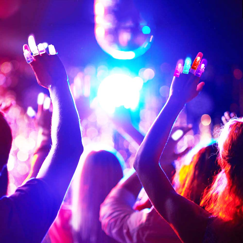 Novelty Place 40Pcs LED Party Finger Lights for Kids with