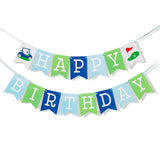 Golf Happy Birthday Banner - Happy Birthday Decorations, Golf Themed