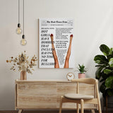Retro Trendy Newspapers Wall art Decor Bar Cart Feminist Wall Art New