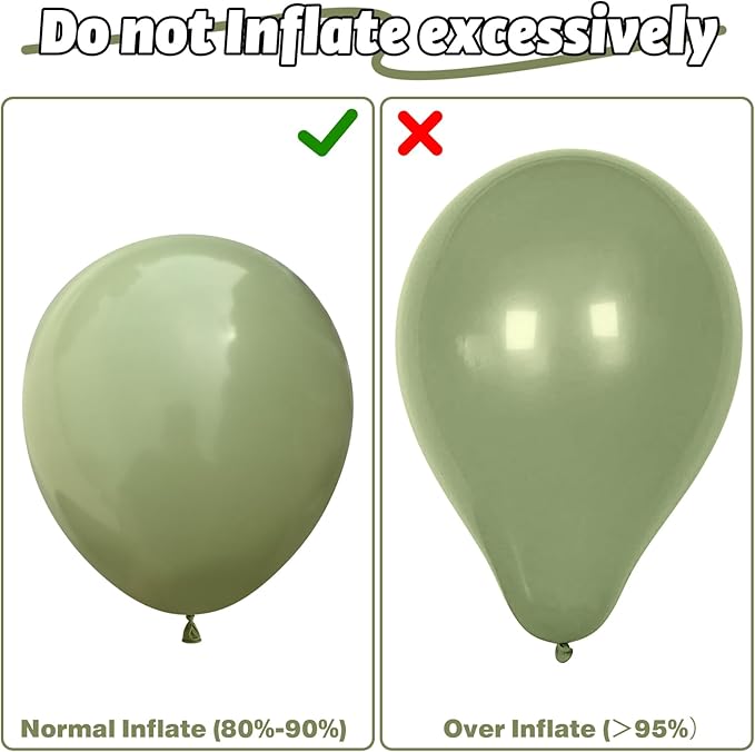 Green and Gold Balloons Sage Green Gold Confetti Balloons for Jungle
