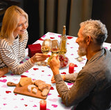 4 Pack Valentines Decorations, 108" X 54" Valentines Tablecloths,