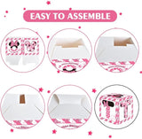 Pink Mouse 2nd Birthday Party Supplies Balloon Box with Letters Pink