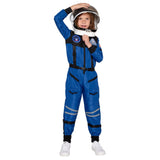 Spooktacular Creations Blue Astronaut Costume with Helmet, Space Suit