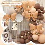 4pcs Jumbo Oversized Ribbon Balloons Coquette Bow Balloons Bow Pa Maca