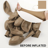 PartyWoo Cream Balloons 140 pcs Different Sizes of 18 12 10 5 Inch