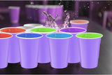 120 Pcs Purple Plastic Cups 16 oz purple Party Cups Halloween plastic
