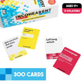 Incohearent, The Guess The Gibberish Party Game by Relatable, A Funny