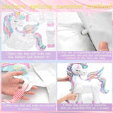 16 Pcs Unicorn Balloons Kit for Birthday Party Decorations 2 Self