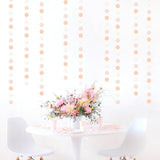 Peach-Pink White Party-Decorations Paper Garland - 52ft Princess