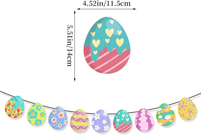50 Pcs Easter Decorations Indoor Easter Décor Easter Balloons Happy