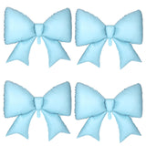 4Pcs Giant Bow Balloons, 97.5cm/38in Big Elegant Coquette Theme