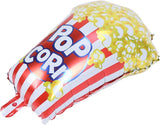 Popcorn Party Balloons 10pcs Reusable Aluminum Foil Movie Theme