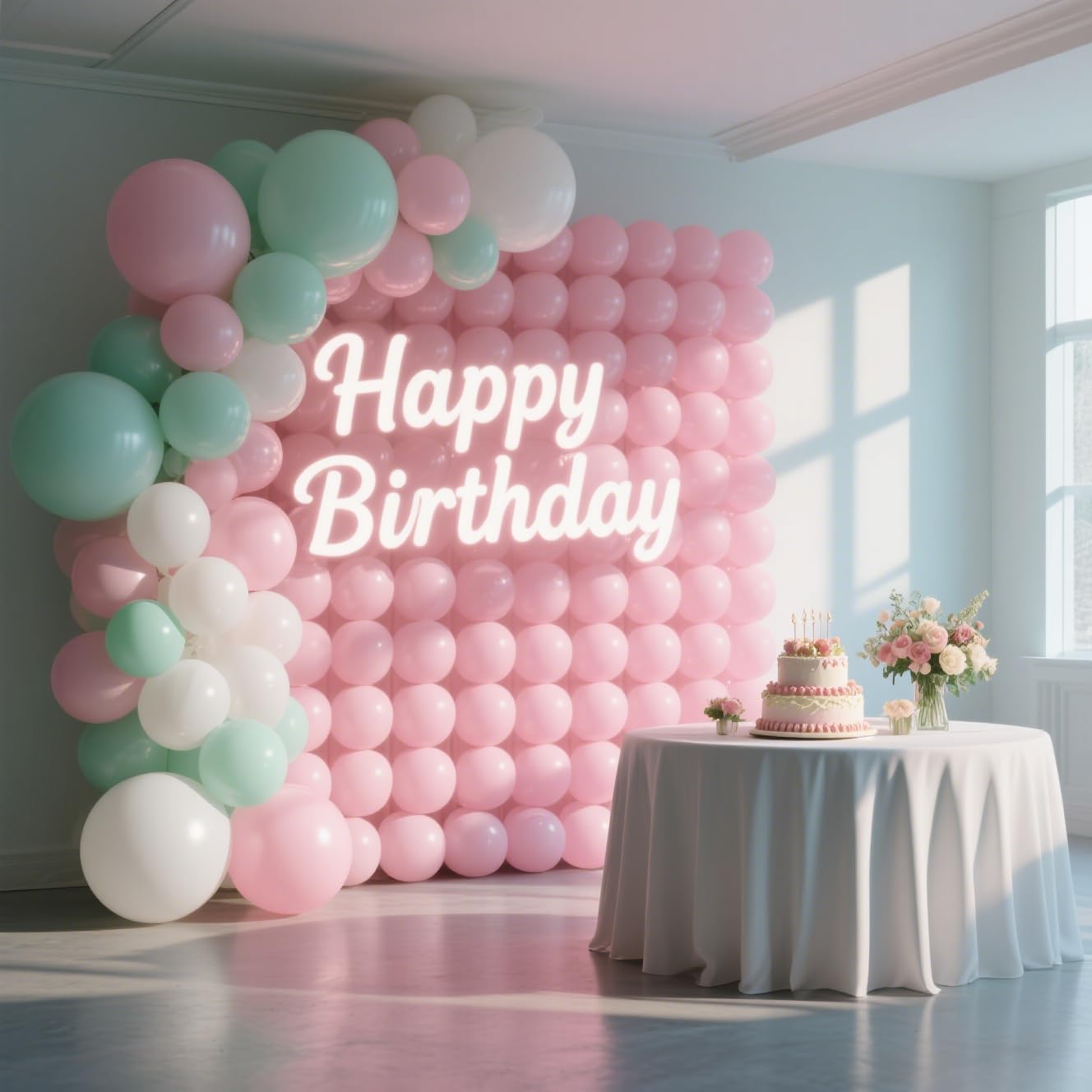 DRWKAY Pink Balloons 100 Pack, 12 Inch Latex Helium Pink Balloons